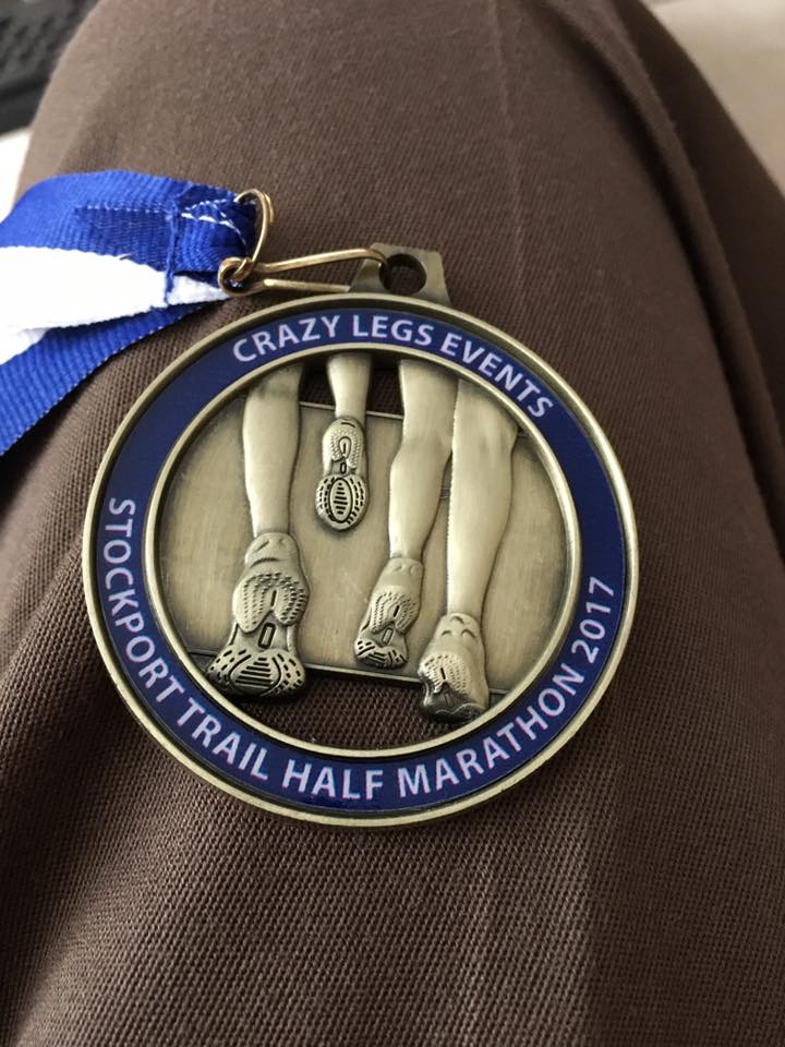 Stockport Trail Half - Medal