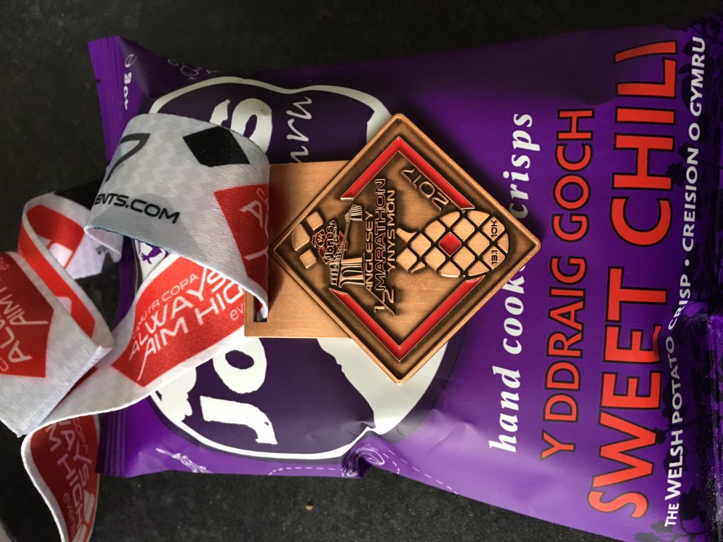 Medal and Crisps