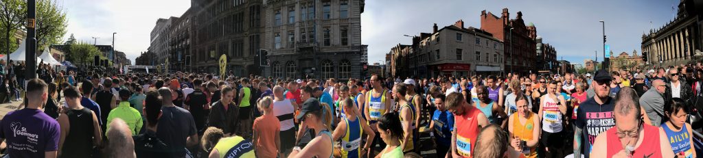 Leeds Half Marathon - startline