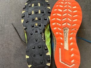 Road vs fell shoe