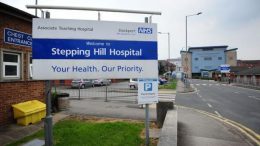 A photo of Stepping Hill hospital